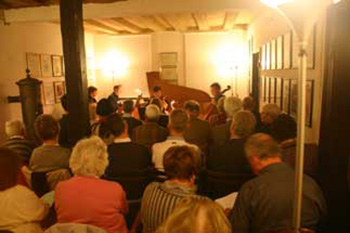 Konzert 10. Oktober 2009, Haus Eller, Bergheim-Ahe. © Foto: Christoph Dohr