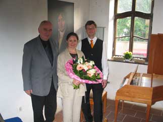 (v.l.): Wolf-Dieter Neupert, Natalia Solotych, Christoph Dohr. © Foto: Jan Roßbach