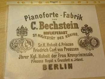 Kammerkonzertflügel C. Bechstein #110933